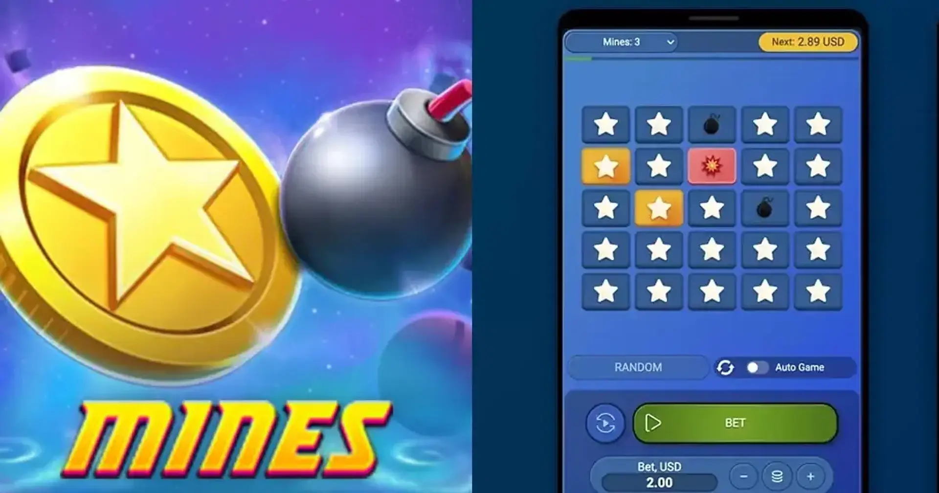 Стратегия сбалансированной игры в Mines